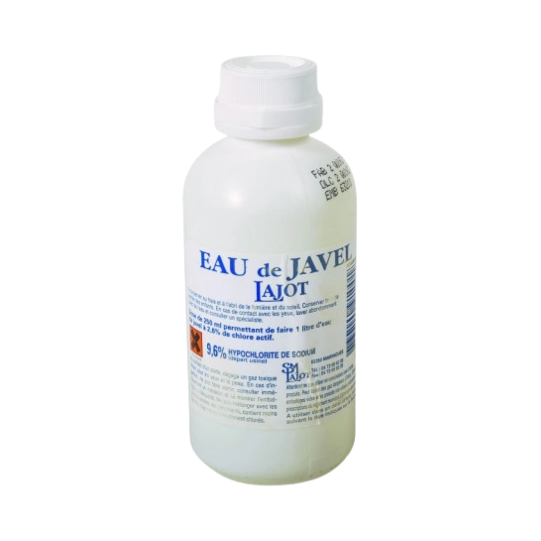 Javel concentrée - 30 cruchons de 250ml