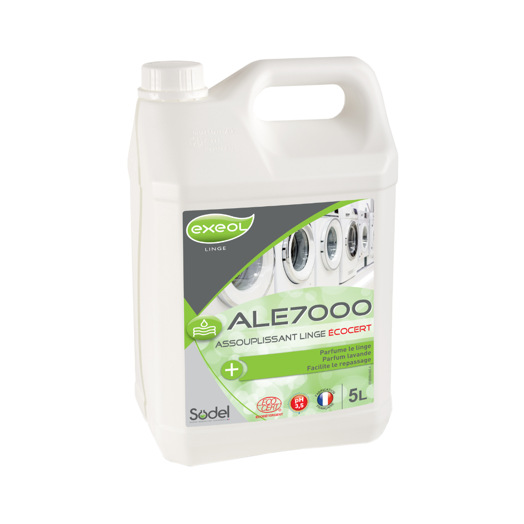 Assouplissant linge professionnel - Ecologique - 5 Litres