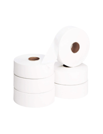 Papier toilette grand rouleau Maxi Jumbo - Lot de 6