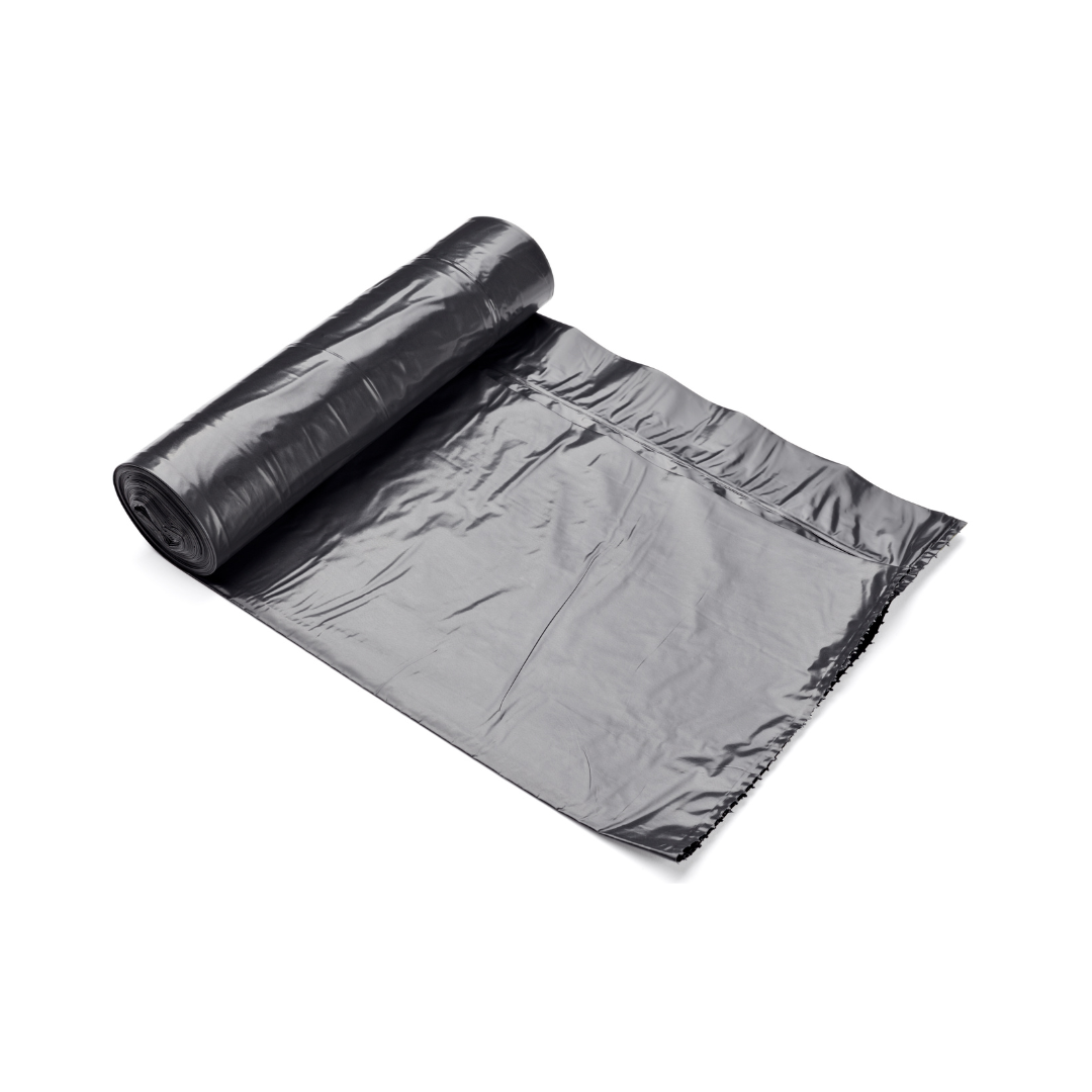 Sac poubelle noir 100 Litres - Renforcé 55µ - Colis de 200 sacs