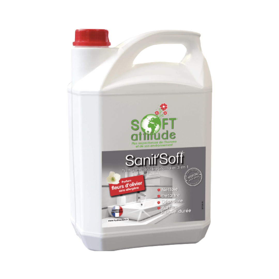 Produit sanitaire professionnel Sani't soft - Bidon 5 Litres