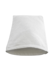 Gant de toilette lavable - 15 21cm - Couleur Blanche