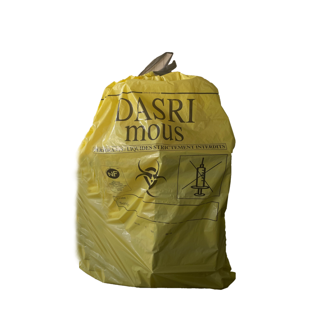 Sac DASRI - 50 Litres - Colis de 500 sacs