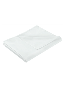 Drap plat professionnel 160x290 cm - Couleur Blanche