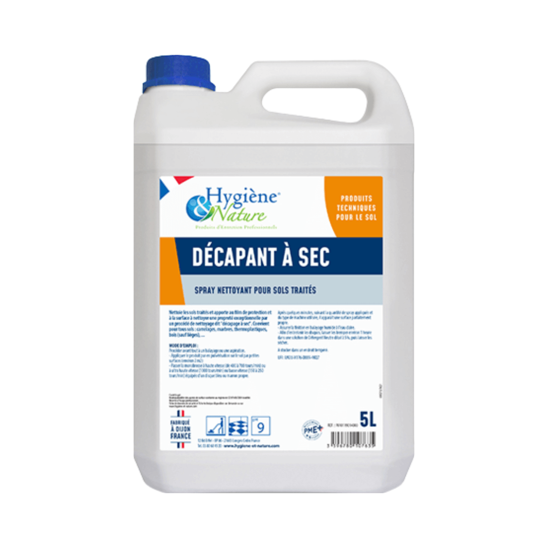 Décapant cire - A SEC - Bidon 5 Litres