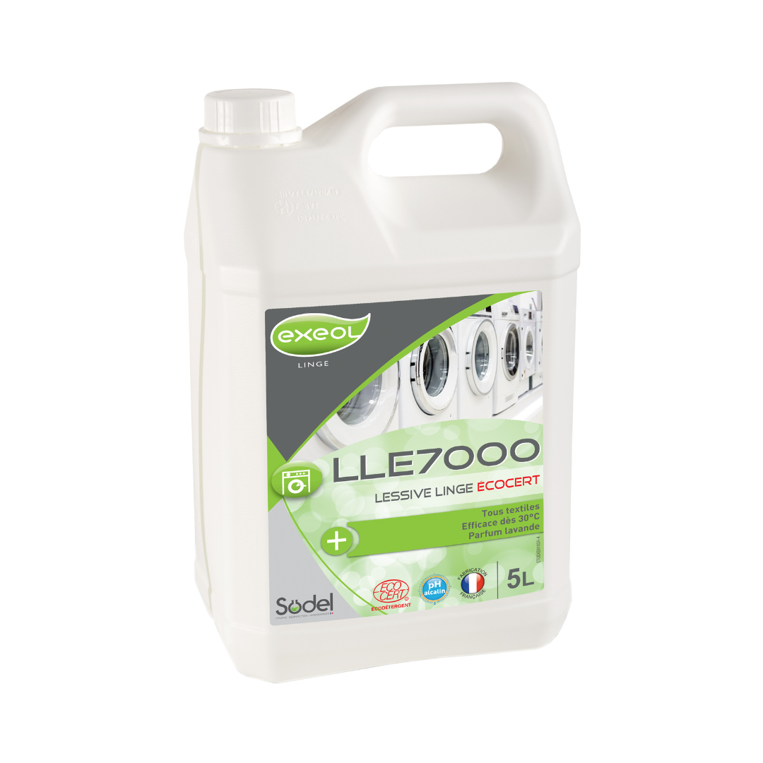 Lessive liquide professionnelle - Ecologique - 5 Litres