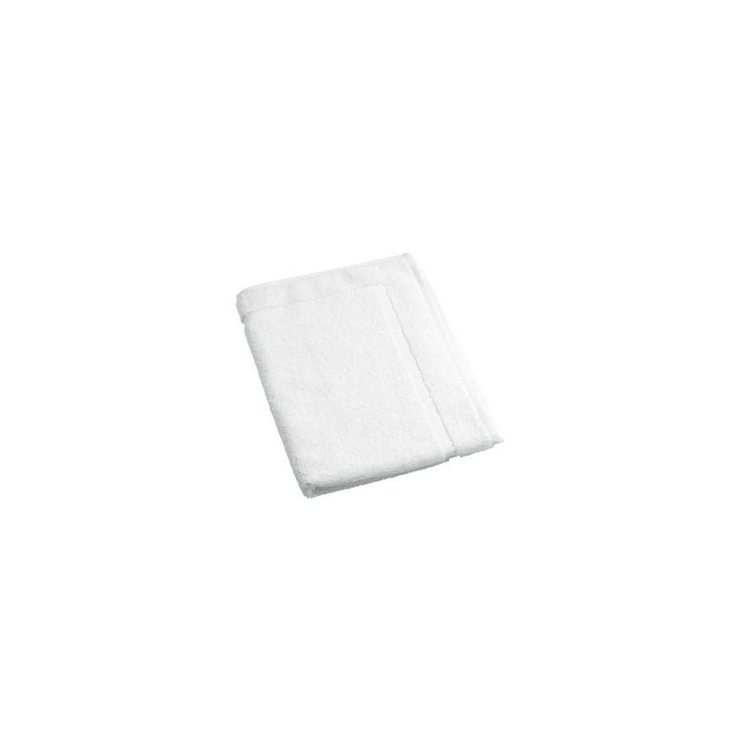 Tapis de bain professionnel en coton 45x60 cm blanc