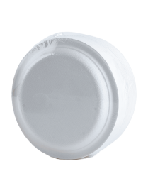 Assiette plate 180 mm végétale - Carton de 500