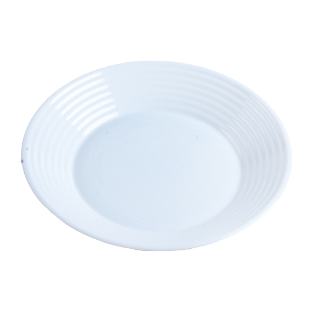 Assiette en porcelaine - Type : CREUSE - Diamètre : 24 cm