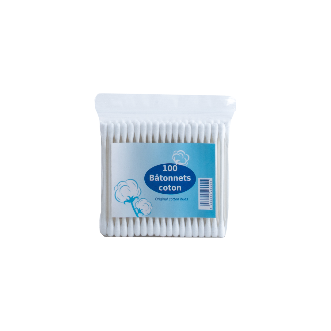  Coton tige - Sachet de 100