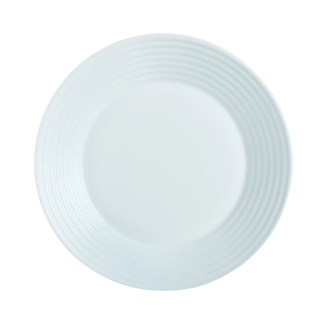 Assiette en porcelaine - Type : PLATE - Diamètre : 25 CM