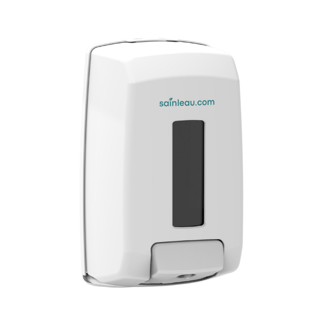 Distributeur savon mural - Contenance 1 Litre - Siglé Sainleau.com