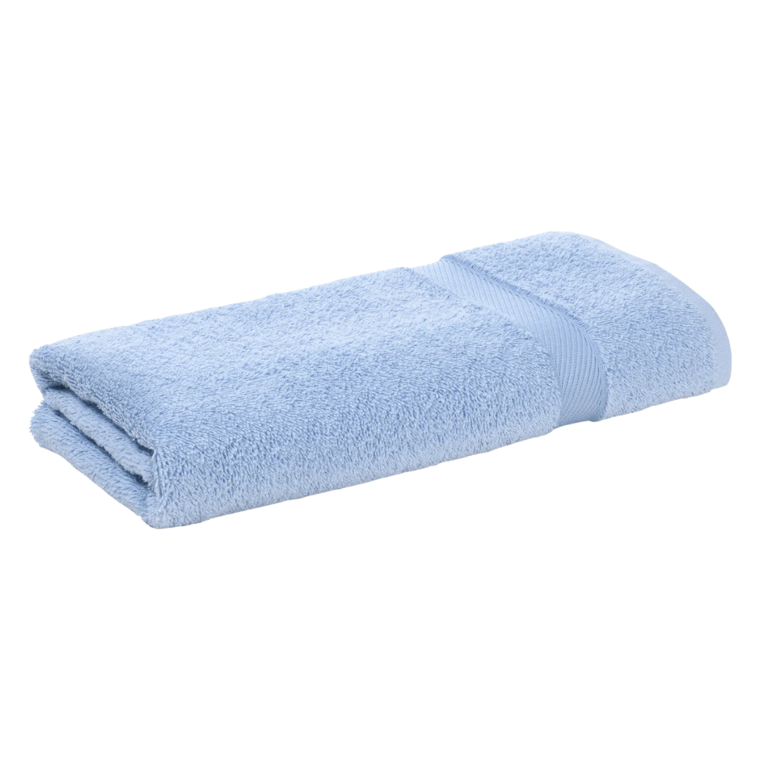 Serviette de toilette 50x100 cm - Couleur Bleue