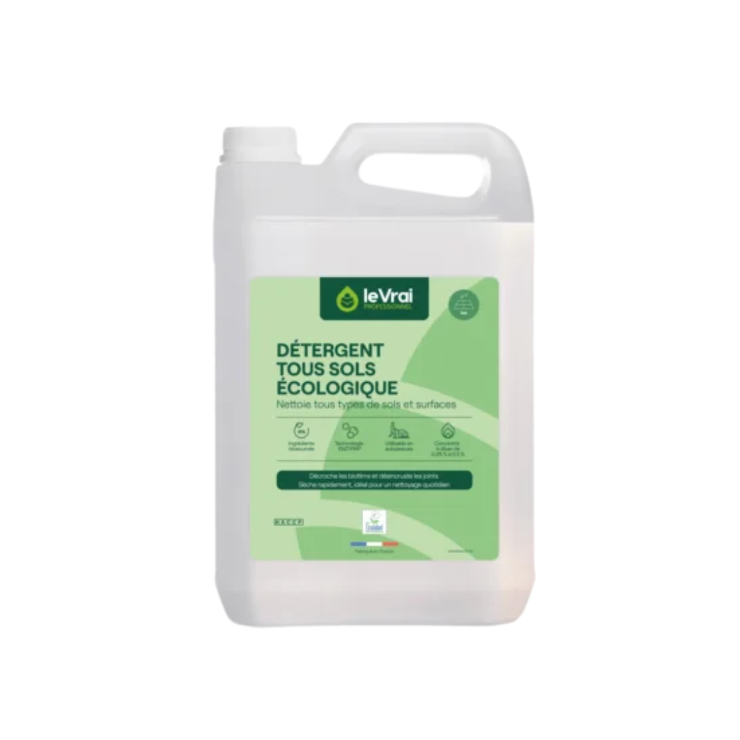 Détergent sols multisurfaces écologique professionnel
