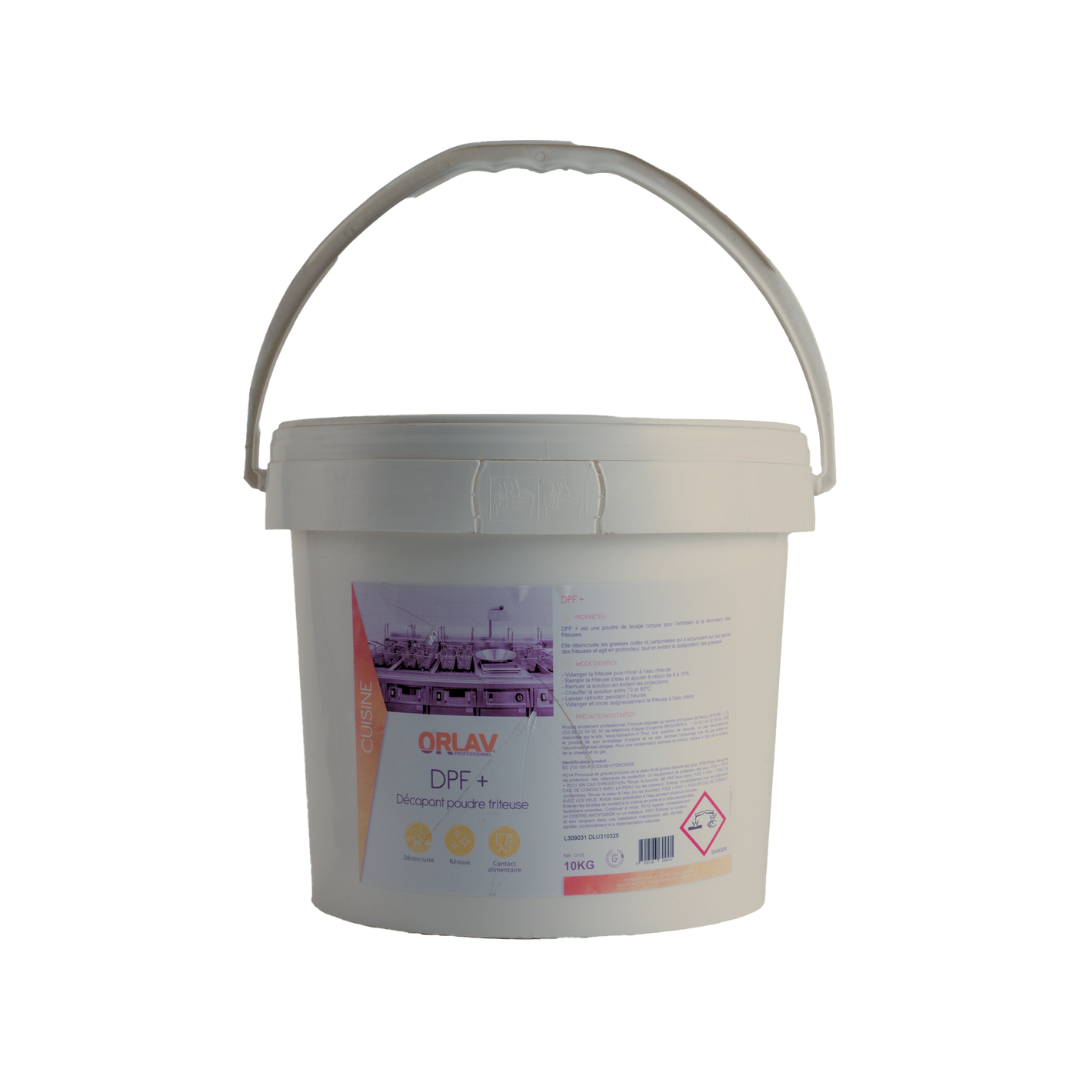Nettoyant professionnel friteuse poudre - Seau 10Kg
