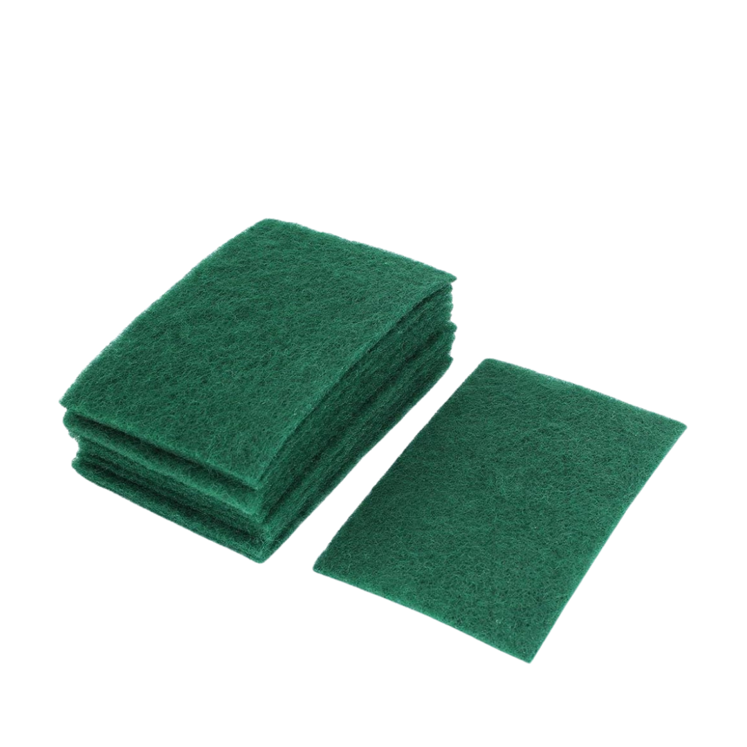 Tampon récurrant 22x15 cm - Lot de 10 - Vert