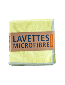 Lavette microfibre professionnelle - Lot de 5