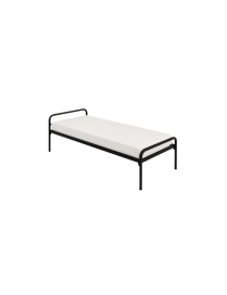 Lit métal NF COLLECTIVITES - 90X190 cm