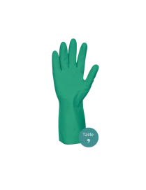 Gant nitrile manches longues - Couleur Verte
