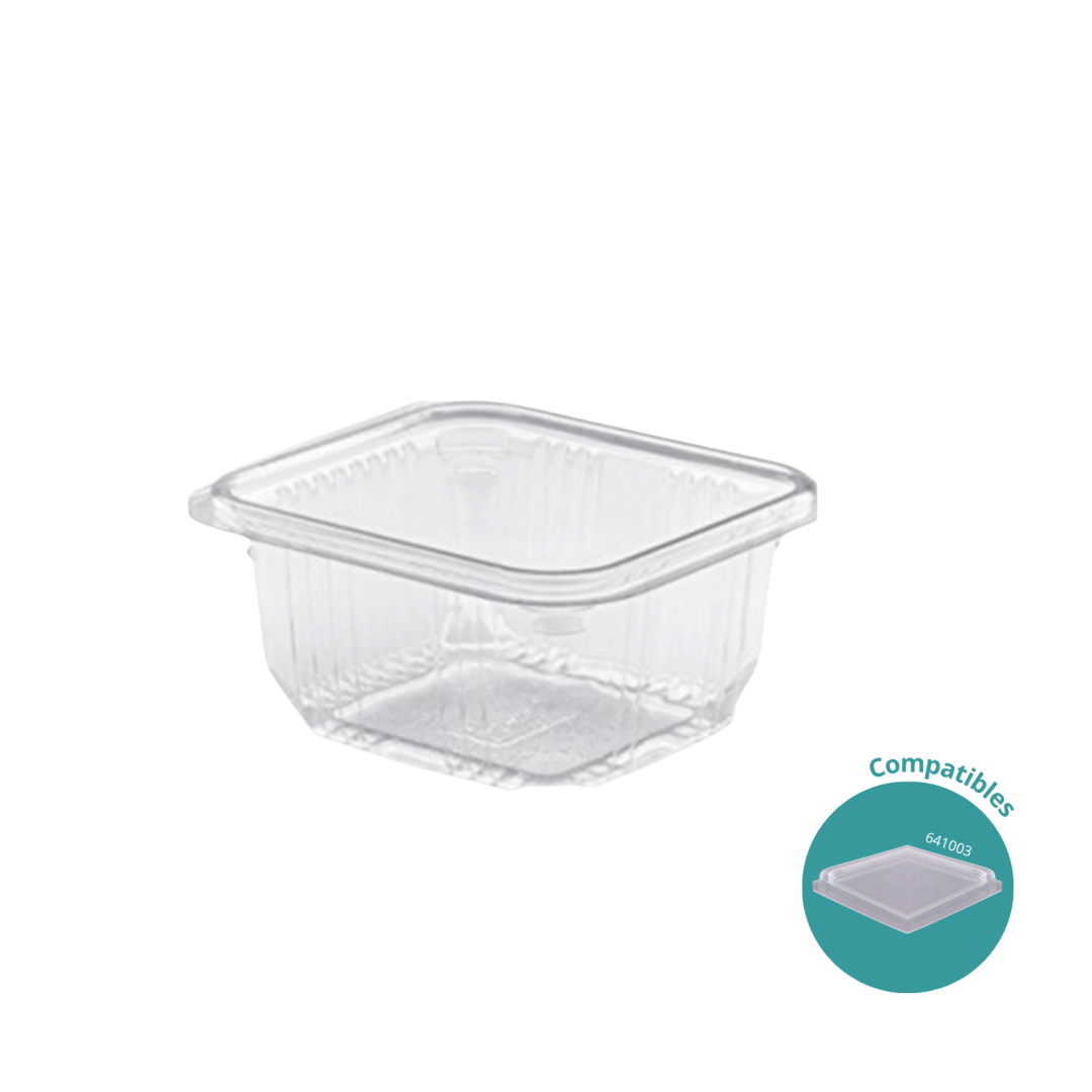 Barquettes PVC 500 ml - Colis de 500