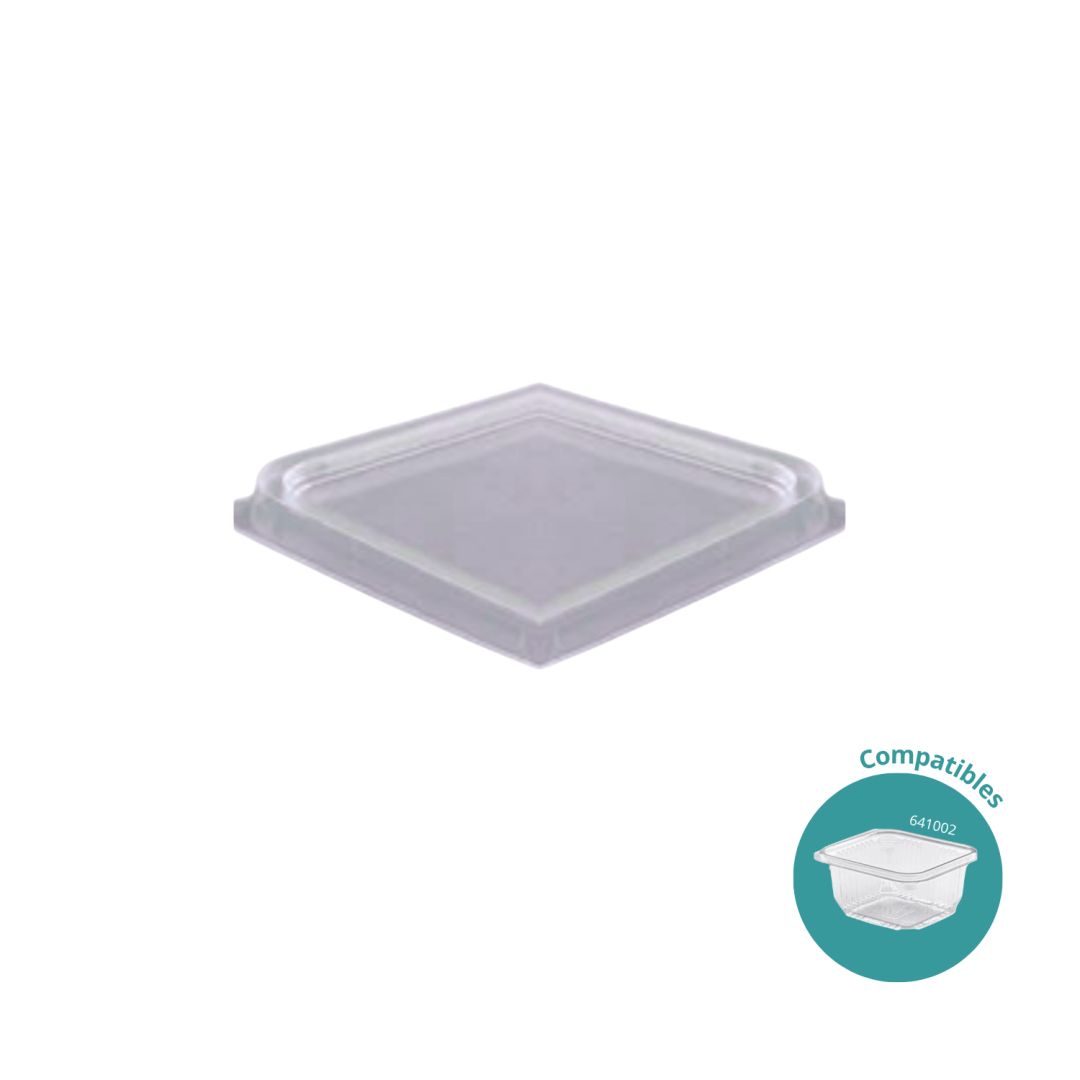 Couvercles PVC pour barquettes 500 ml - Colis de 500