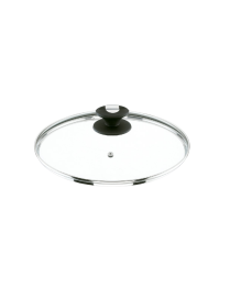Couvercle en verre avec sortie vapeur - 18 cm
