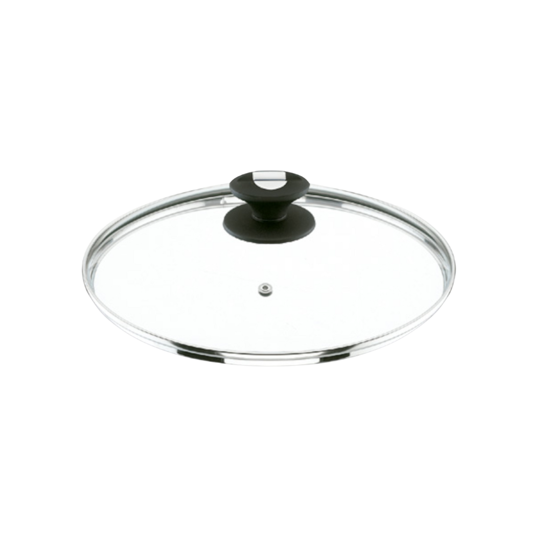 Couvercle en verre avec sortie vapeur - 20 cm